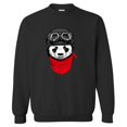 thumbnail image 1 of Sudadera de estilo callejero con estampado creativo de panda volador., 1 of 2