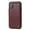 Brown, variant on Naierhg Faux Leather Solid Color Phone Case Protective Cover with Card Slot for iPhone12,White for iPhone 12 6.7inch