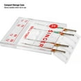SINGER Regular Ball Point Sewing Machine Needles, Size 70/10 and 80/12