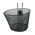 thumbnail image 4 of Cesta delantera y trasera para bicicleta, cesta para montar perros, cesta de alambre de Metal, cesta colgante negra para bicicletas de montaña y, 4 of 8