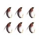thumbnail image 1 of 6pcs Scud para Los Señuelos Artificiales Del Cebo Del de Macarena Conjunto de moscas de pesca con mosca, 1 of 8
