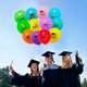 thumbnail image 1 of Sombrero de doctorado de 12 pulgadas con diseño de colores variados para la temporada de graduación, inflable, decorado para fiesta de graduación., 1 of 9