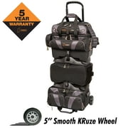 Hammer Premium 6-Ball Stackable Roller Bowling Bag Black/Carbon