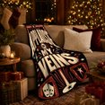 thumbnail image 3 of Applause My Veins Broadway Musical Theater Drama Comedy, Cozy Typography Art Scene, Warm Flannel Blanket for Living Room and Reading Nook, Art Lovers Valentine's Day Gift, Artistic Home Decor, 3 of 9