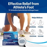Taro Terbinafine Hydrochloride 1% Athletes Foot Treatment, Antifungal Cream for Skin, Effective Anti Fungal Cream for Athletes Foot Relief and Skin Health, 1 oz Tube