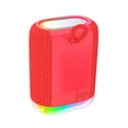 thumbnail image 1 of Parlante Portátil Bluetooth con Luces RGB, Bocina Pequeña Recargable para Viajes y Fiestas Rojo, 1 of 5