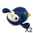 thumbnail image 1 of Pack de 2-4 pingüinos de juguete con forma de animal mecánico para piscinas 2 piezas, 1 of 8