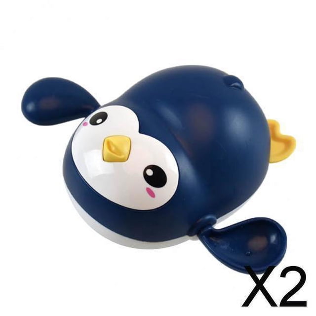 Pack de 2-4 pingüinos de juguete con forma de animal mecánico para piscinas 2 piezas