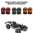 thumbnail image 4 of Xingzhi Shock-proof Metal Wheel Rims For 1/10 CC01 Crawler RC Car Accessories RC Hop-ups Golden, 4 of 6