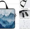 thumbnail image 3 of JRXY Mountain Range Clouds Sky Laptop Sleeve Bag Diving Fabric Soft Carrying Travel Case Idea 12inch, 3 of 5