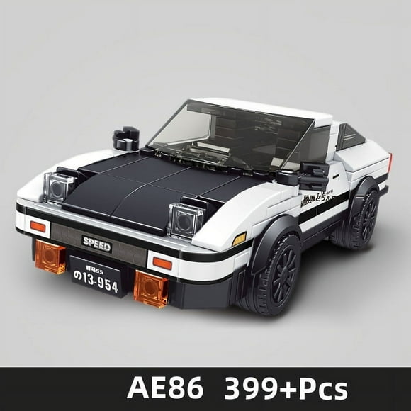 Build Your Own Cool Creative Block Car Model AE86 with Trend Toy!