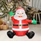 thumbnail image 1 of Papá Noel Inflable Macarena 4 Pies con Luces LED Para Patio Trasero, 1 of 8