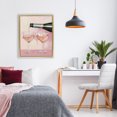 thumbnail image 3 of Stupell Industries Eclectic Pink Champagne Toast for Two Gold Floating Frame Canvas Art, 17 x 21, by The Prints Vibe, 3 of 8