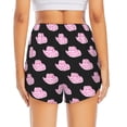 thumbnail image 2 of Lsque Cowboy Hat Printed Women's Running Shorts with Liner Pockets,Elastic Quick Dry Workout Athletic Gym Yoga Shorts,Womens High Waist Shorts-Medium, 2 of 9