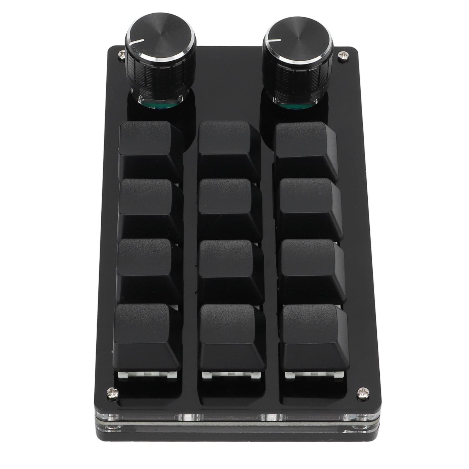 One Handed Macro Mechanical Keyboard 12 Key Multifunction DIY Programmable Keypad for Office Gaming Lab