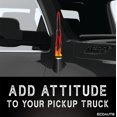 thumbnail image 3 of ORUYROP Antenna Replacement for Dodge RAM & Ford F150 F250 F350 Super Duty Ford Raptor Bronco Trucks-Anti-Theft Design-Short Replacement Antenna 1990-Current (Flames), 3 of 7
