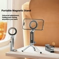 thumbnail image 2 of jesticaly Magnetic Phone Mini Pocket-Sized Stand, to Compatible with 12 Mobile silver, 2 of 6
