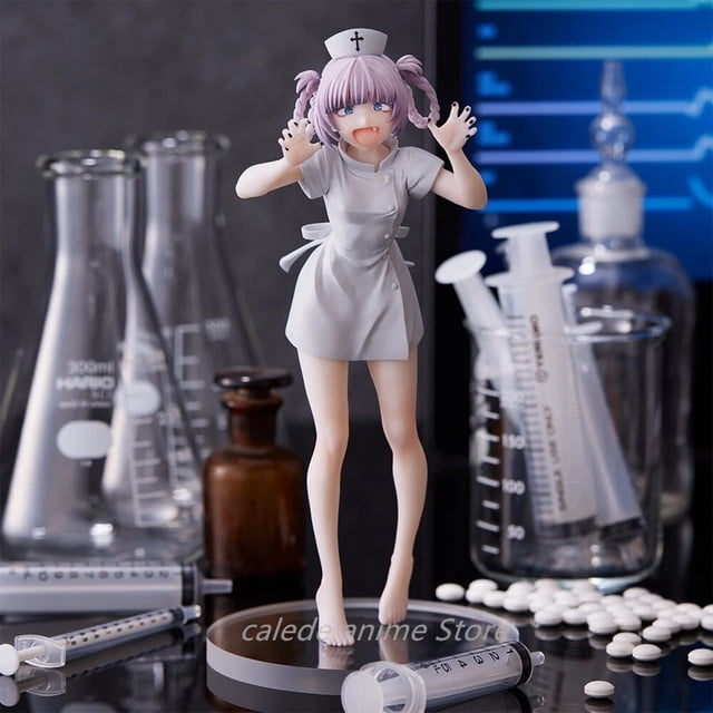 Call Of The Night Vampire Nurse figura de Anime Hentai, figura de acción Sexy, estatua de estatuilla de Pvc, adorno de colección, Toygift, 18cm Fivean unisex