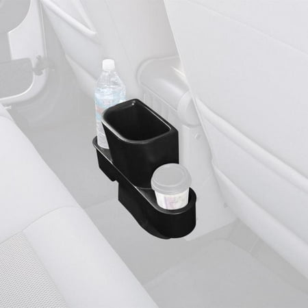 Vertically Driven Products Trash Can and Cup Holder (Black) - 31600