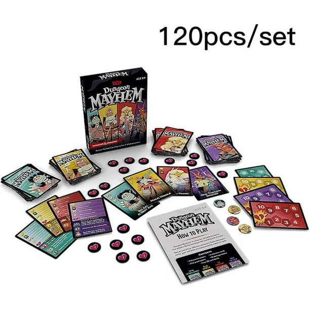 D&D Dungeon Mayhem Board Game - Walmart Business Supplies