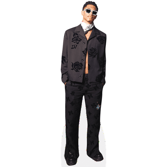 Jude Bellingham (Black Outfit) Lifesize Cardboard Cutout Standee