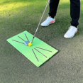 thumbnail image 2 of Colchoneta de entrenamiento de golf para swing Colchoneta de entrenamiento de golf Bateo Minigolf Juego de ayuda para el entrenamiento de golf, 2 of 4