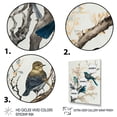 thumbnail image 3 of Designart Multicolor Birds On Plum Blossoms Tree IX Canvas Wall Art, 3 of 5