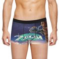 thumbnail image 5 of Calzoncillos tipo bóxer para hombre, ropa interior masculina, transpirable, con el tema de Zeldas Legendary Hot Game, 5 of 5