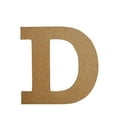 thumbnail image 1 of Wooden Letter Unfinished, Rockwell Font, Craft Cutout, 1 of 3