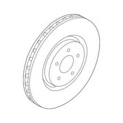 Genuine OE Mitsubishi Rotor - 4615A189 Fits select: 2010-2015 MITSUBISHI LANCER RALLIART
