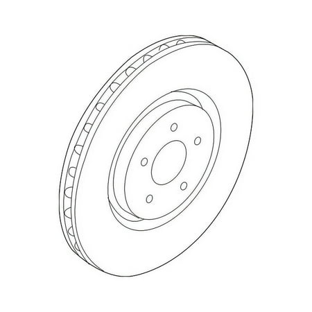Genuine OE Mitsubishi Rotor - 4615A189 Fits select: 2010-2015 MITSUBISHI LANCER RALLIART