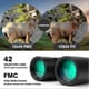 thumbnail image 4 of 12x42 Binoculars With Roof Prism For Adults, Compact, Portable, Waterproof, With Night Vision, Bak4 Prism, Fmc Lens, Hd Clear Vision For Birds,black, 4 of 5