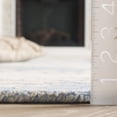 thumbnail image 4 of Safavieh Ebony Lynwood Medallion Area Rug, Blue/Ivory, 6' x 6' Square, 4 of 9
