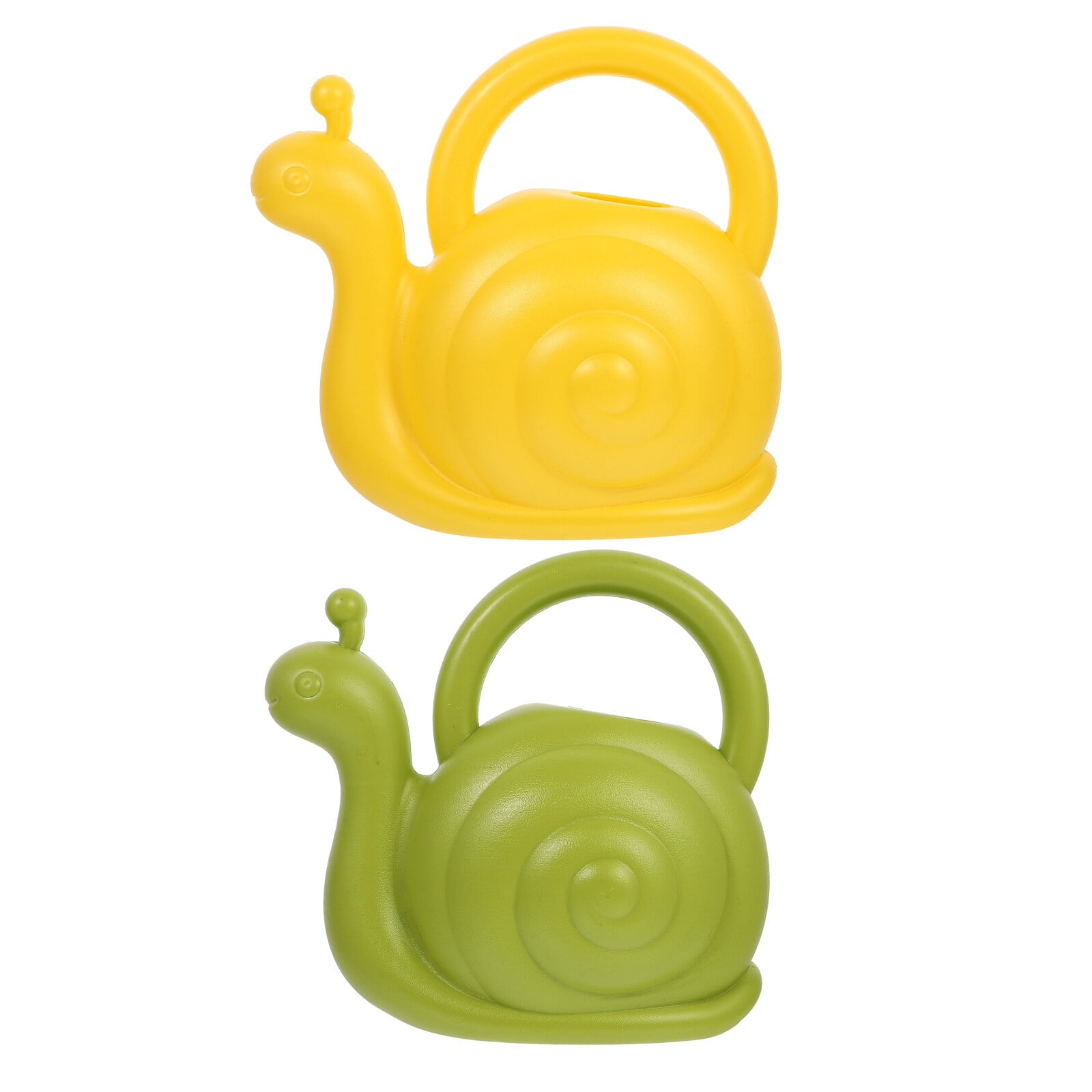 2 Pieces Watering Can Garden Pot Plant Sprayer Bottle Pitcher Kettle Child Green