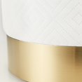 thumbnail image 2 of White Velvet Stool 13.5x13.5x16.5, 2 of 3