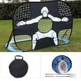 thumbnail image 7 of LAZIOEGR 15.75" x 17.32" Kids Soccer Goal Net – Durable Oxford Cloth, Foldable, Indoor/Outdoor Play, Easy‑to‑Carry, Parent‑Child Friendly, 7 of 7