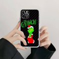 thumbnail image 2 of Christmas green monster Phone Case Silicone Soft for iphone 14 13 12 11 Pro Mini XS MAX 8 7 6 Plus X XS XR funda, 2 of 6