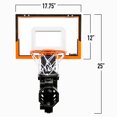 thumbnail image 4 of Franklin Sports Over The Door Basketball Hoop With Ball Return, 4 of 5
