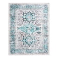 thumbnail image 3 of Unique Loom Yara Collection Area Rug - Sunil (7' 10" x 10' Rectangle Aqua Green/Blue), 3 of 7