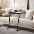 AOEIUY Foldable TV Tray Table, Portable Partiestable and Laptop Square ...