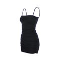 thumbnail image 3 of Vestido de verano sin mangas con cuello barco para mujer, vestido ajustado para club nocturno, negro, L tholdsy AP1098-19B, 3 of 7