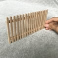 thumbnail image 1 of OUNONA 1PC Mini Landscape Fence Assorted Color Bamboo Decorative Ornament for Shadowbox Scene, 1 of 3