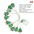 thumbnail image 1 of Santa Claus Snowman Elk Garland Lights String Christmas Decorations 2024 For Hom, 1 of 4
