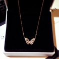 thumbnail image 2 of Wedding Women Butterfly Necklace Pendant necklace, 2 of 5