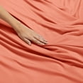 thumbnail image 5 of Nestl King Sheets Set, 1800 Series Deep Pocket Bed Sheets King 4 Piece, Luxury Soft Microfiber King Size Sheets, Misty Rose, 5 of 9