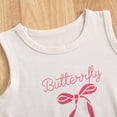 thumbnail image 5 of MEZZALL Girls Summer Dress Cute Bowknot Patchwork Sleeveless Vest A-Line For Toddler Kids O-Neck Adorable Dresses, 5 of 6
