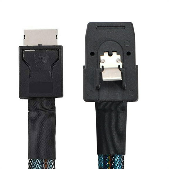 CY Oculink PCIe PCI-Express SFF-8611 4i to SFF-8087 36Pin PCIE Slimline SSD Data Active Cable 50cm