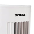 thumbnail image 2 of Optimus 10" Tall Desktop Ultra Slim Tower 2-Speed Fan, Model F-7324, White, 2 of 7