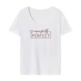 thumbnail image 1 of Camiseta para mujer, camiseta ligera con cuello redondo para uso diario, regalo de viaje para mujer S, 1 of 7
