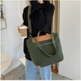 thumbnail image 5 of JennyShop Women's Large Capacity Tote Bag, Qualilty Canvas Handbag, Men's and Women's Casual Work Crossbody Bag, 5 of 7